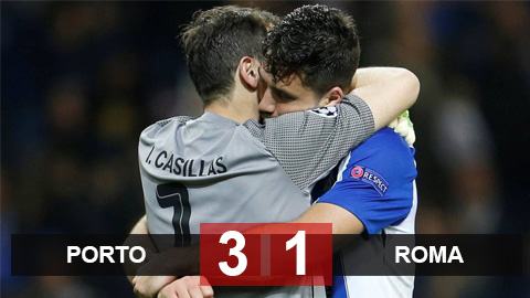 Kết quả, clip bàn thắng Porto 3-1 Roma (4-3): Hiệp phụ nghẹt thở 1